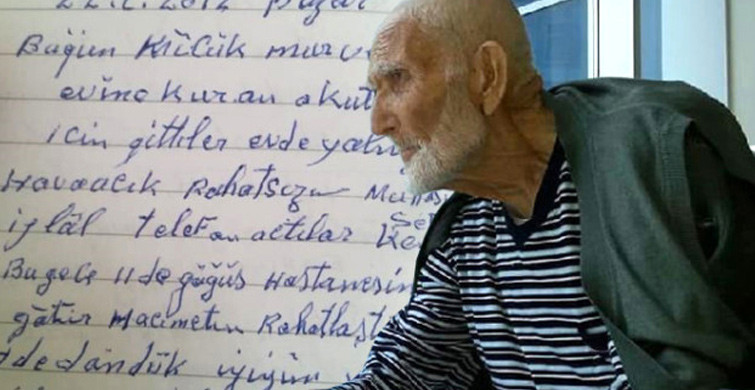 100 Yaşında Hayatını Kaybeden Adamın Geride Bıraktığı Notlar Ortaya Çıktı